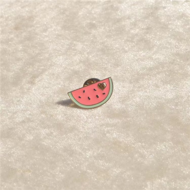 bespoke lapel pins watermelon