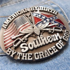 bespoke belt buckle American birth