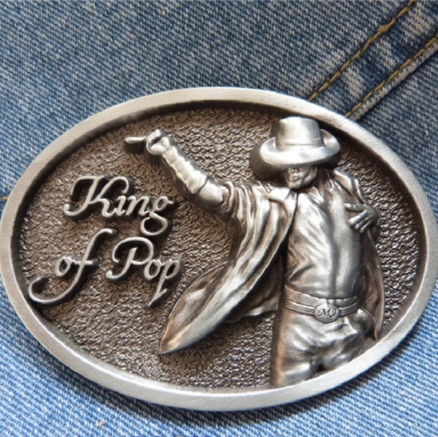 bespoke belt buckle pop music