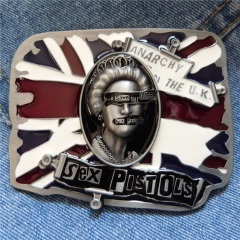 bespoke belt buckle sex pistols