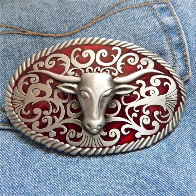bespoke belt buckle ox