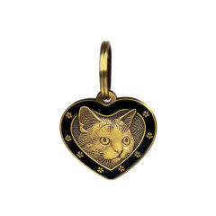 custom 3D die cast pet tag