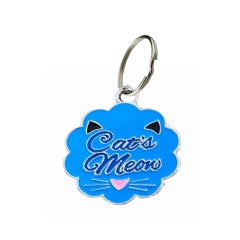 custom 3D soft enamel cat tag