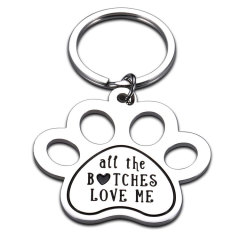 custom bright silver die casting pet tag