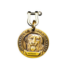 custom offset print pet tag