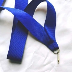 custom lanyard solid navy