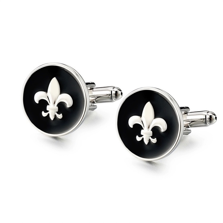 custom soft enamel cufflinks dart board