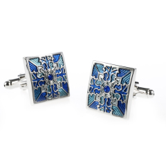 custom soft enamel cufflinks