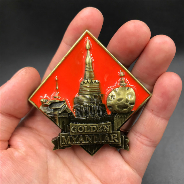 custom soft enamel magnets Myanmar