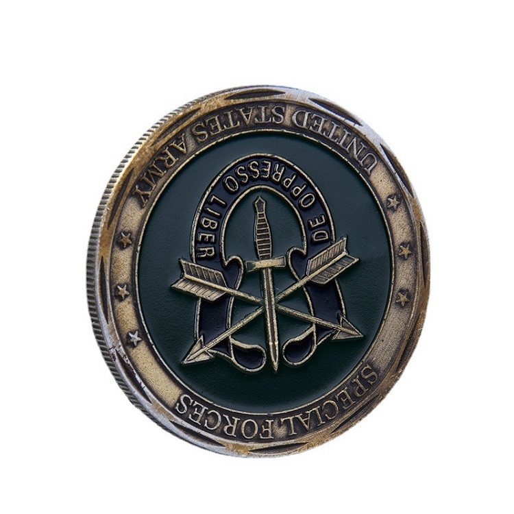 custom vintage soft enamel challenge coins