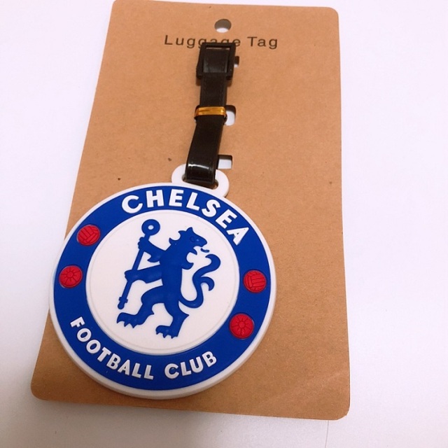 custom PVC silicone luggage tag Chelsea