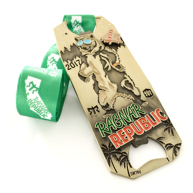 custom 3D opener medals