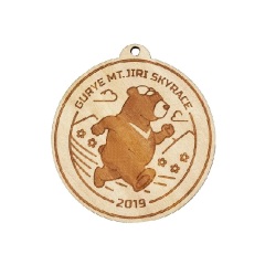 custom hunting wood medals