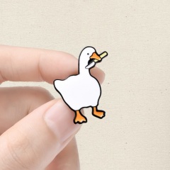 custom lapel pins goose