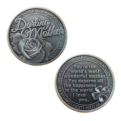 custom lucky coin mother's day