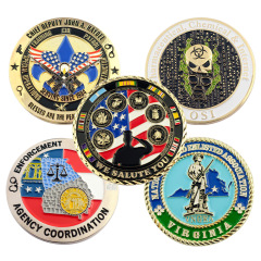 custom soft enamel souvenir coin