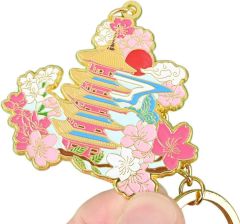 Custom Sakura Soft Enamel Keychain