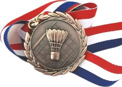 Custom Badminton Metal Medal