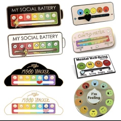 Custom Mood Lapel Pin