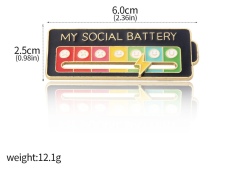 Custom Mood Lapel Pin