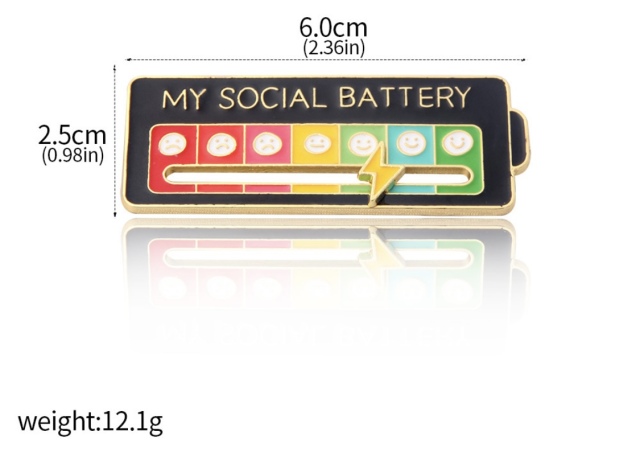 Custom Mood Lapel Pin