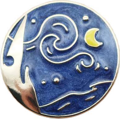 Custom Van Gogh Lapel Pin