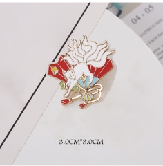 Custom Lotus Leaf Lapel Pins