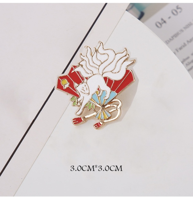 Custom Lotus Leaf Lapel Pins