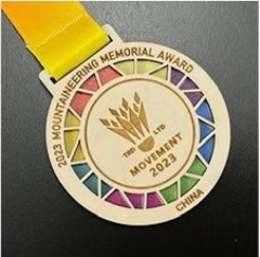Custom wooden medals