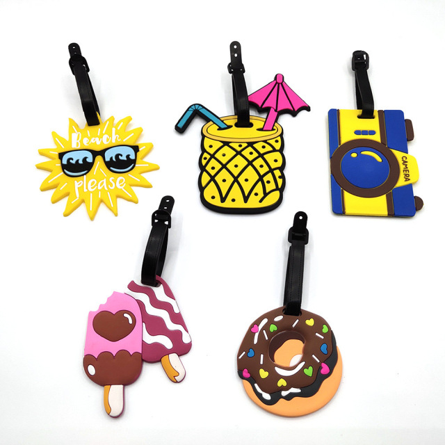 Custom PVC  Luggage tag