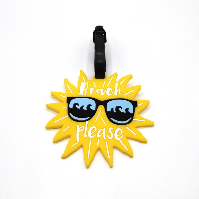 Custom PVC  Luggage tag