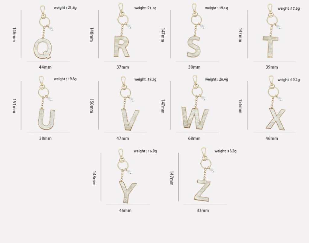 Custom key chains