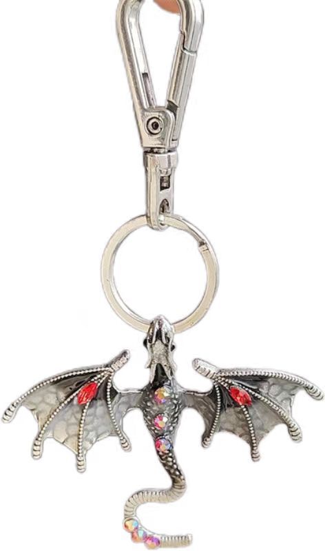 Custom Flying Dinosaur Keychain