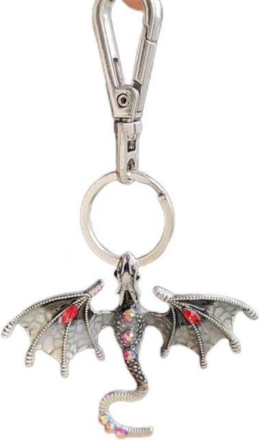 Custom Flying Dinosaur Keychain
