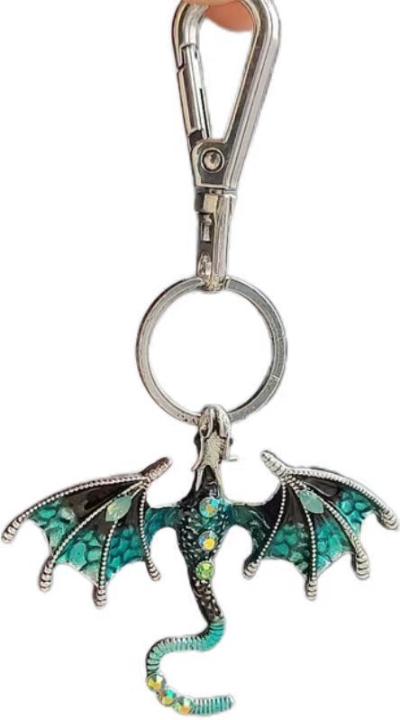 Custom Flying Dinosaur Keychain