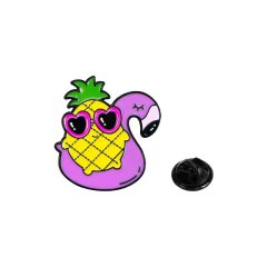 Custom Enamel Pineapple Pin Badges