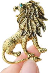 Custom Lion Pin Badges