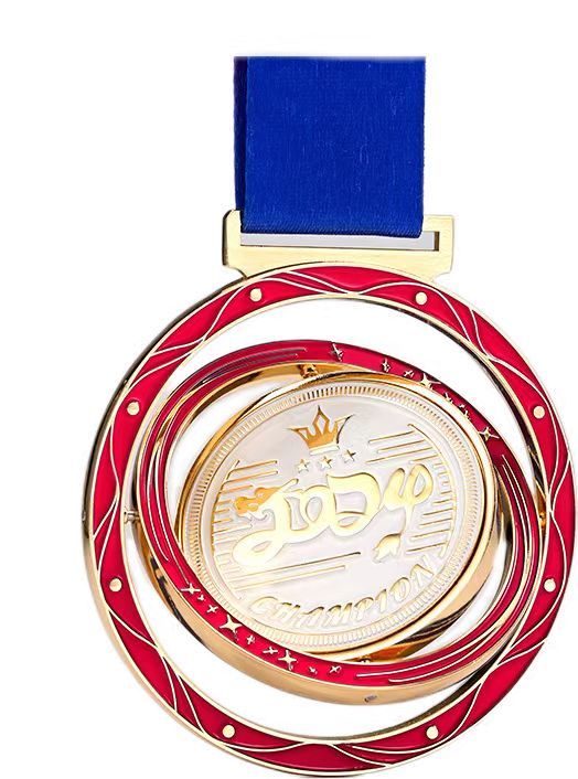 Custom Double-Sided Spinning Medal