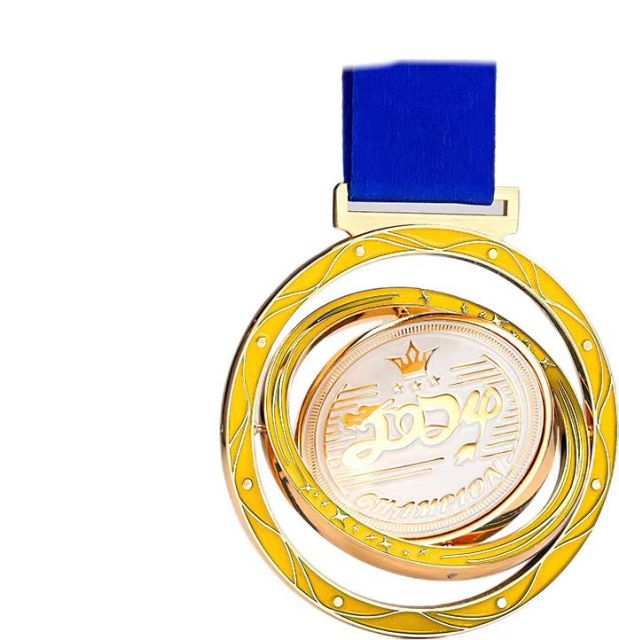 Custom Double-Sided Spinning Medal