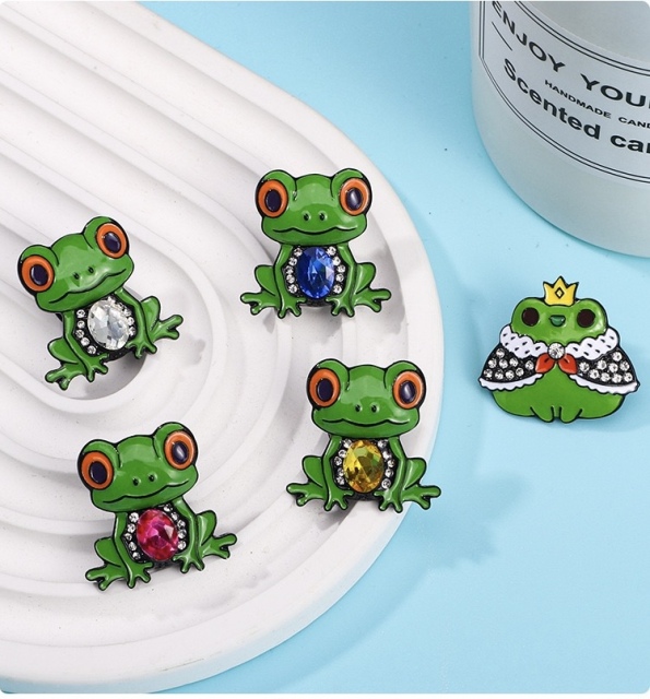 Custom Frog Badge