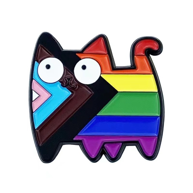 Custom Soft Enamel Cat Pin Badges