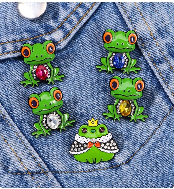 Custom Frog Badge