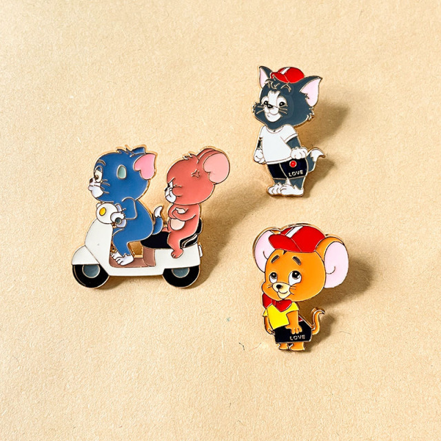 Custom Cartoon Badges