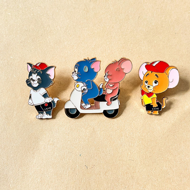 Custom Cartoon Badges