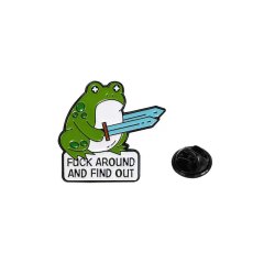 Custom Frog Soft Enamel Badge