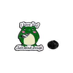 Custom Frog Soft Enamel Badge