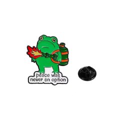 Custom Frog Soft Enamel Badge