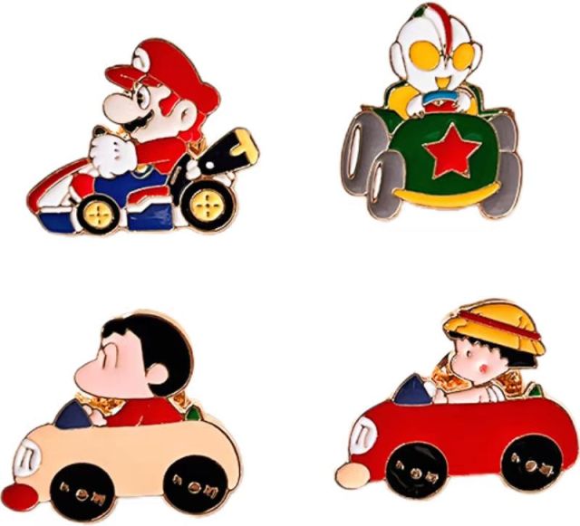 Custom Enamel Anime Badges