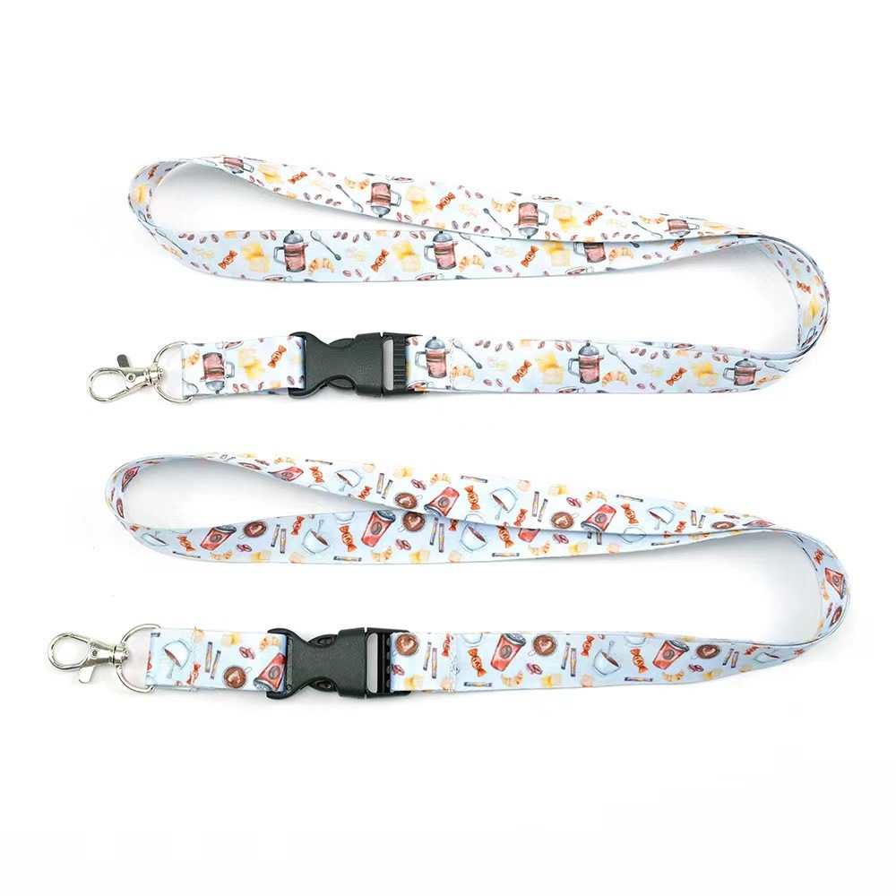 Custom Safety Buckle Sublimation Ribbon