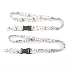 Custom Safety Buckle Sublimation Ribbon